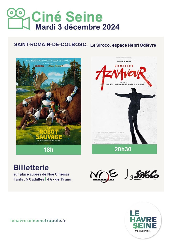 Programmation Ciné-Seine