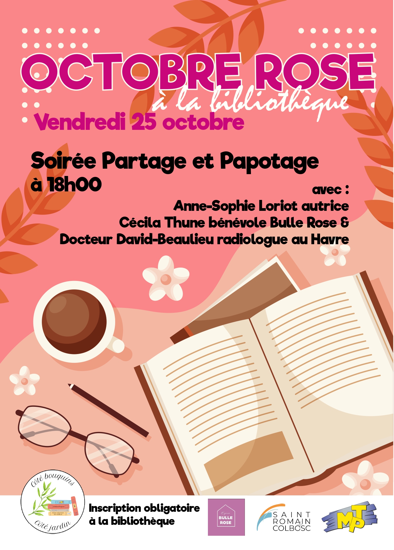 Soirée Partage et Papotage à la Bibliothèque