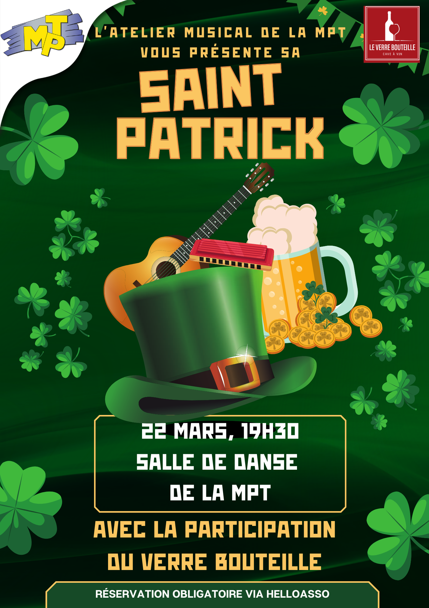 Saint Patrick de l’Atelier Musical